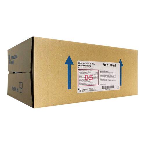 GLUCOSTERIL 5% Glasflasche Infusionsl&ouml;sung - 1