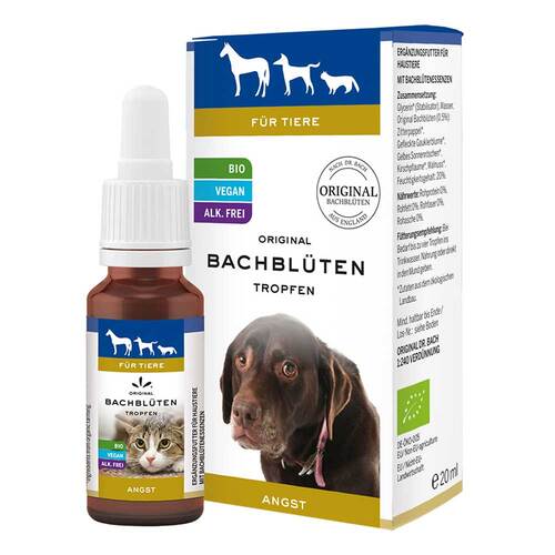Bachbl&uuml;ten Tiere Tropfen Angst - 1