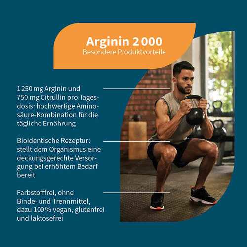 Arginin 2000 Kapseln - 2
