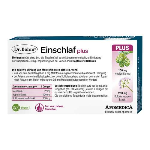 DR.B&Ouml;HM Einschlaf plus Dragees - 2