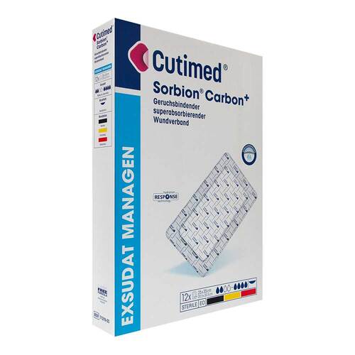 CUTIMED Sorbion Carbon Wundverb.25x35 cm steril - 1