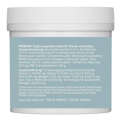 Vet Cbd Vital Gelenkskomplex aktiv Pulver vet. (f&uuml;r Tiere) - 3