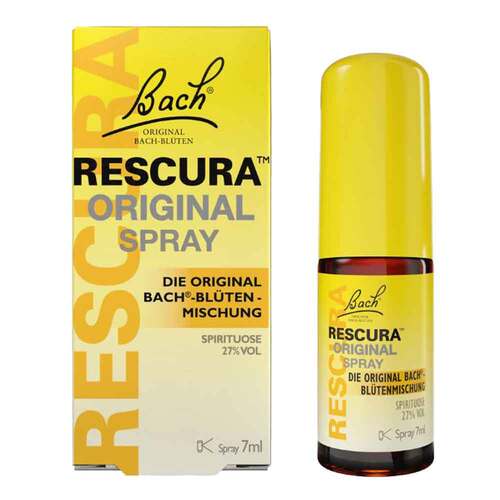 Bachbl&uuml;ten Original Rescura Spray mit Alkohol - 1