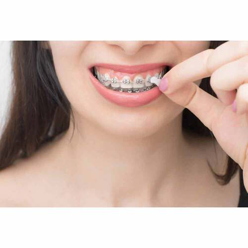 GUM ORTHO Wachs mint - 3