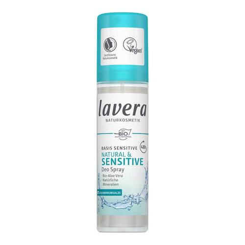 Lavera basis sensitiv Deo Spray natural &amp; sensitiv - 1