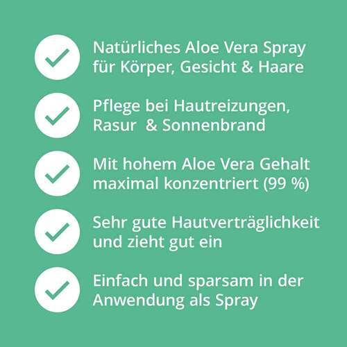 ALOE VERA SPRAY Haut &amp; Haare - 2