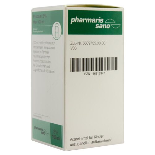 PROCAIN pharmarissano Injektionsflasche 2% 100 ml - 3