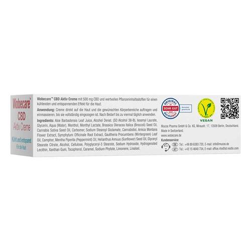 WOBECARE CBD Aktiv Creme - 4