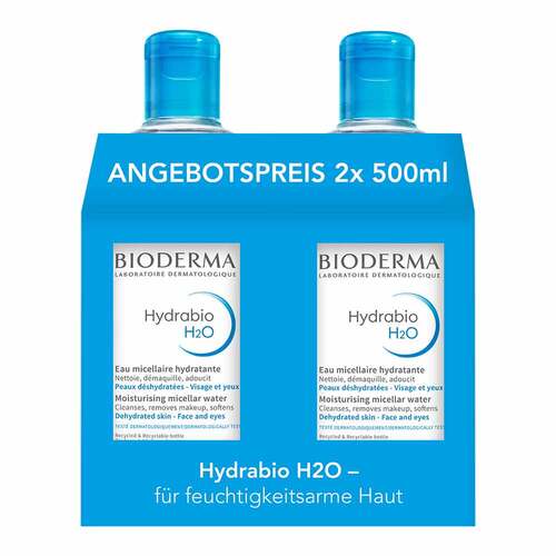 BIODERMA Hydrabio H2O Mizellen-Reinig.l&ouml;s.Duo - 1