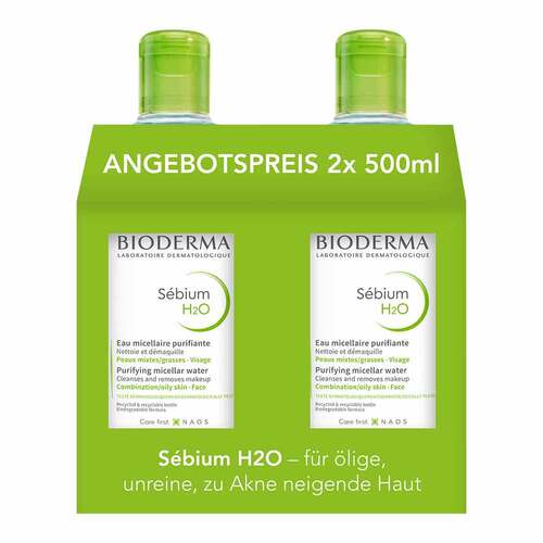 BIODERMA Sebium H2O Reinigungsl&ouml;sung Duo - 1