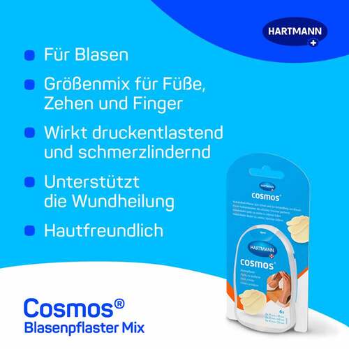 Cosmos Blasenpflaster Mix 3 Gr&ouml;&szlig;en - 2