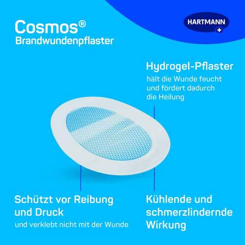 Cosmos Brandwundenpflaster 4,3x6,8 cm - 3