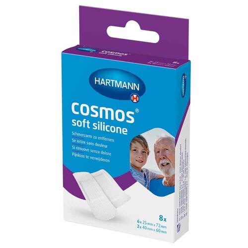 Cosmos soft silicone Pflasterstrips 2 Gr&ouml;&szlig;en - 1