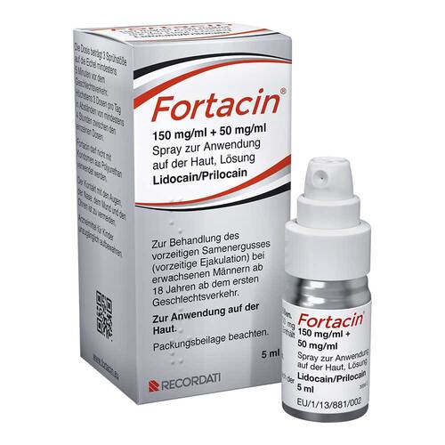 Fortacin 150 mg / ml +   50 mg/ml Spray z.Anw.a.Haut - 1