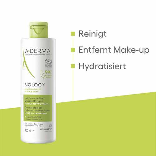 A-DERMA Biology Make-up Entfernungslotion - 3