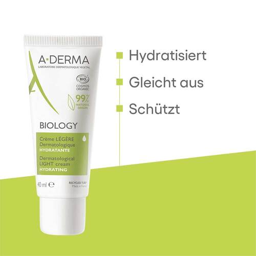 A-DERMA Biology Creme leicht dermatologisch - 3