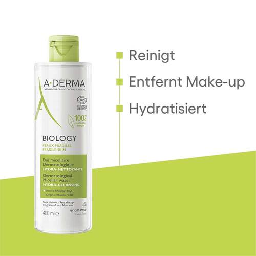 A-DERMA Biology Mizellengesichtswasser - 3
