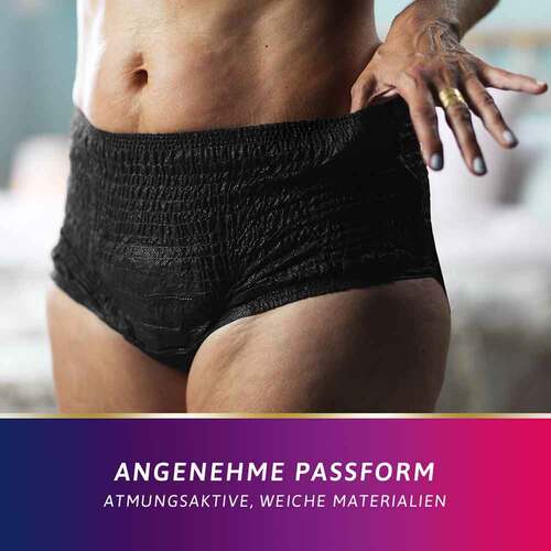TENA SILHOUETTE plus M noir Inkontinenz Pants - 4