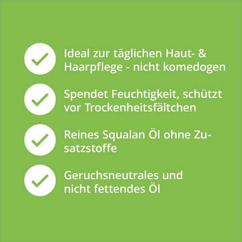 SQUALAN &Ouml;l Haut &amp; Haare pflanzlich - 2