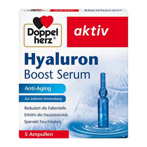 DOPPELHERZ Hyaluron Boost Serum Ampullen - 1