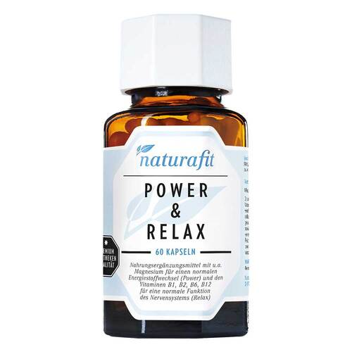 Naturafit Power &amp; Relax Aschwarz Rhod.OPC Q10 BVit.Mg - 1