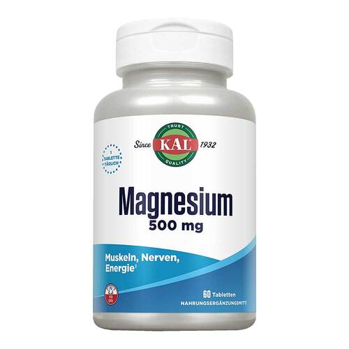 Magnesium 500 mg Kal Tabletten - 1