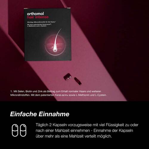 Orthomol Hair intense Kapseln - 5