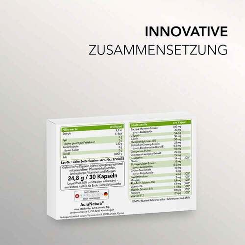 Auranatura Gehirnfit Pro Kapseln - 3