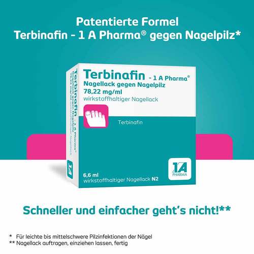Terbinafin-1A Pharma Nagell.g.Nagelpilz 78,22mg / ml - 3