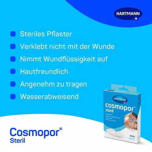 Cosmopor steril Wundverband 8x10 cm Otc - 2