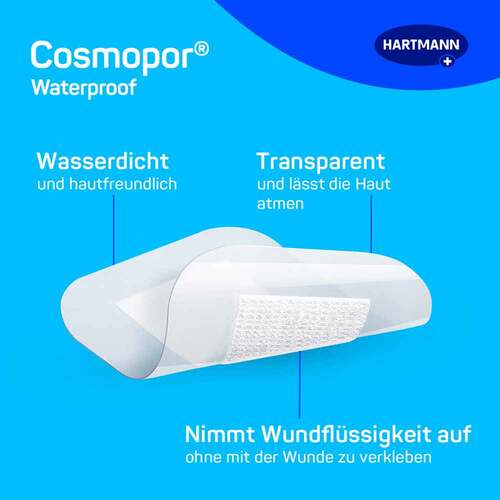 Cosmopor waterproof Wundverband 5x7,2 cm Otc - 3