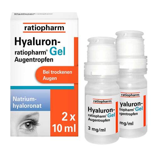 Hyaluron-Ratiopharm Gel Augentropfen - 1