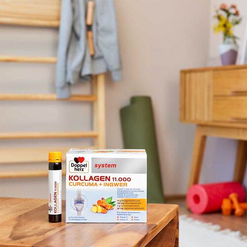 Doppelherz Kollagen 11.000 Curcuma + Ingw.system Tra - 4