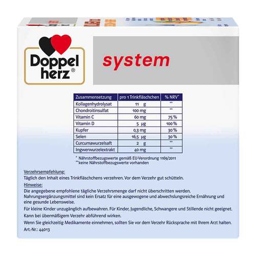 Doppelherz Kollagen 11.000 Curcuma + Ingw.system Tra - 5