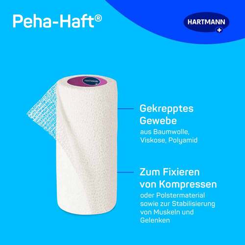 Peha-Haft Fixierbinde latexfrei 8 cmx4 m Otc - 3