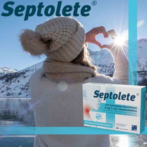 Septolete mit Eukalyptus-Geschmack 3mg / 1mg Lut.-Tab. - 4