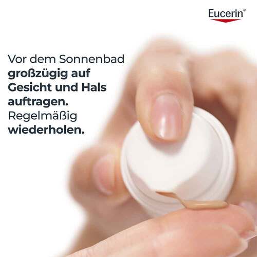 Eucerin Sun Oil Control tinted Creme Lsf 50 + hell - 10