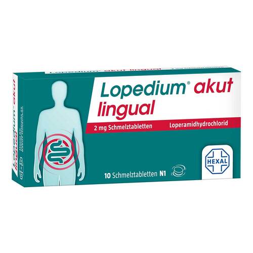 Lopedium akut lingual 2 mg Schmelztabletten - 1