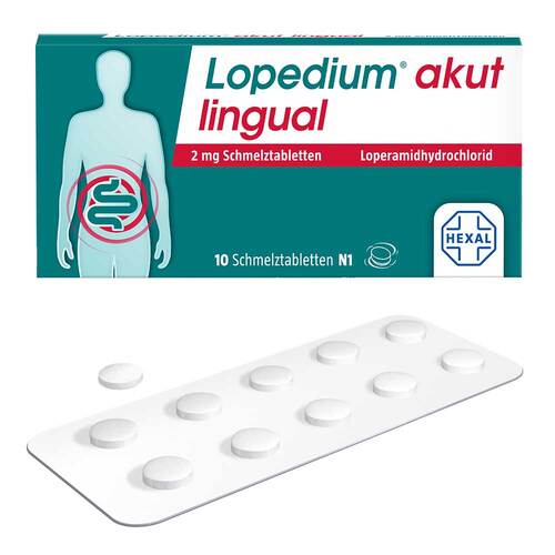 Lopedium akut lingual 2 mg Schmelztabletten - 2