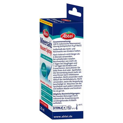 Abtei Meersalz Nasenspray NF - 3