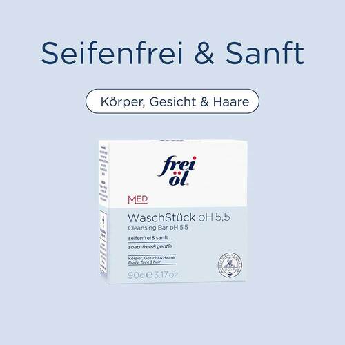 Frei &Ouml;l Waschst&uuml;ck pH 5,5 K&ouml;rper Gesicht Haare - 3