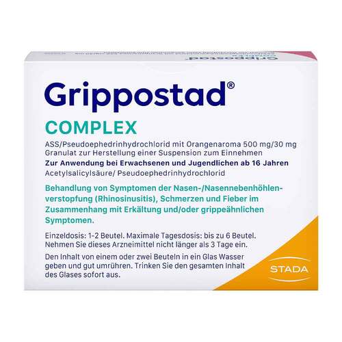 Grippostad Complex Ass / Pseudoeph.500/30 mg Orange - 2