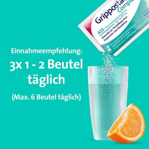 Grippostad Complex Ass / Pseudoeph.500/30 mg Orange - 7
