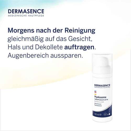 Dermasence Hyalusome Tagespflege mit Lsf 50 - 4
