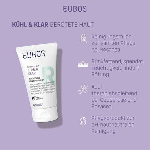 Eubos K&uuml;hl &amp; Klar Anti-R&ouml;tung Reinigungsmilch - 3