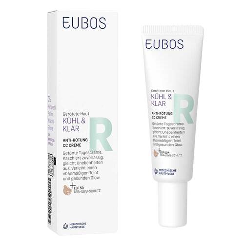Eubos K&uuml;hl &amp; Klar Anti-R&ouml;tung CC Creme Lsf 50 - 1
