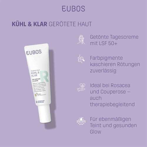 Eubos K&uuml;hl &amp; Klar Anti-R&ouml;tung CC Creme Lsf 50 - 3