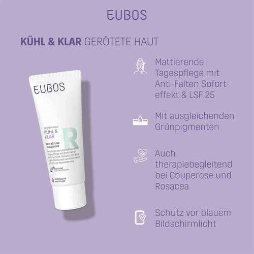 Eubos K&uuml;hl &amp; Klar Anti-R&ouml;tung Tagescreme Lsf 20 - 3