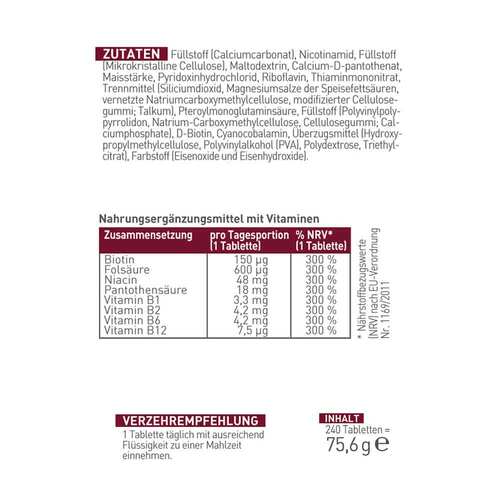N1 Vitamin B Komplex Tabletten - 2