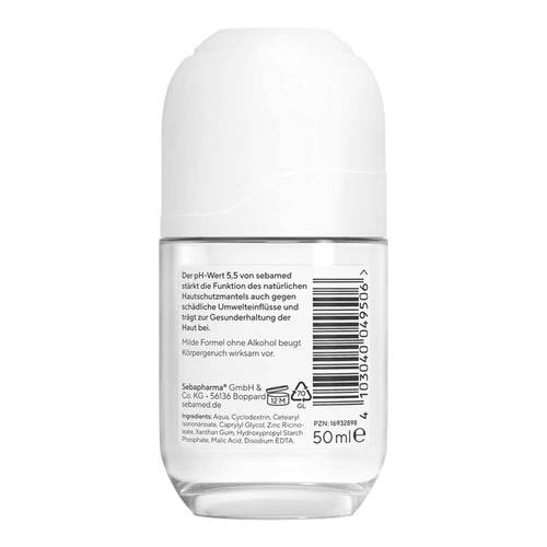 Sebamed Balsam Deo Roll-on parf&uuml;mfrei - 2